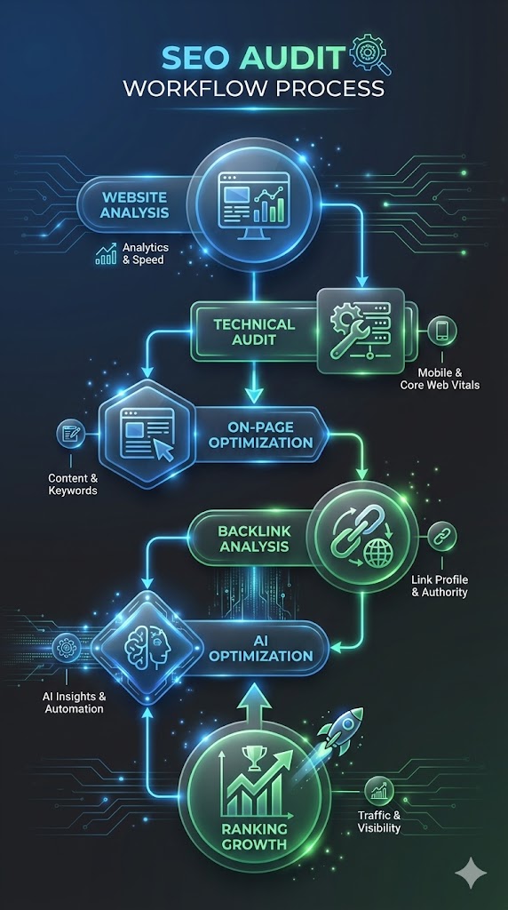 تدقيق سيو المواقع